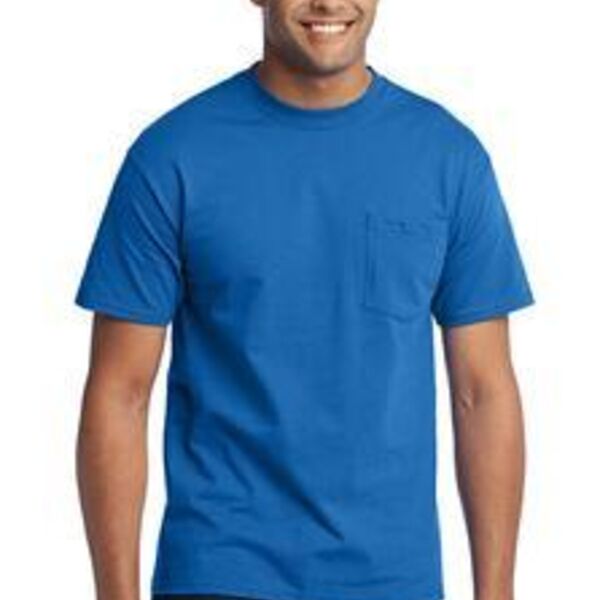 50/50 Poly/Cotton Pocket Tee Thumbnail