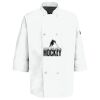 Button Chef Coat with Thermometer Pocket Thumbnail