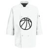 Button Chef Coat with Thermometer Pocket Thumbnail