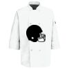 Button Chef Coat with Thermometer Pocket Thumbnail