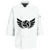 Button Chef Coat with Thermometer Pocket Thumbnail