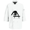 Button Chef Coat with Thermometer Pocket Thumbnail
