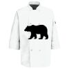 Button Chef Coat with Thermometer Pocket Thumbnail