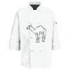Button Chef Coat with Thermometer Pocket Thumbnail