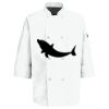 Button Chef Coat with Thermometer Pocket Thumbnail