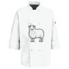 Button Chef Coat with Thermometer Pocket Thumbnail