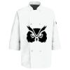Button Chef Coat with Thermometer Pocket Thumbnail