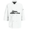 Button Chef Coat with Thermometer Pocket Thumbnail