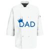 Button Chef Coat with Thermometer Pocket Thumbnail